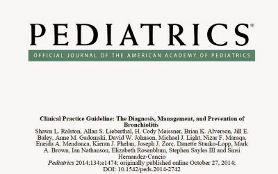 Nueva Guía de Práctica Clínica de la Asociación Americana de Pediatría sobre el manejo de la bronquiolitis
