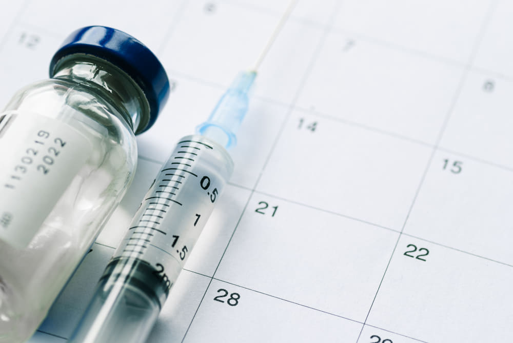 Calendario vacunal 2022