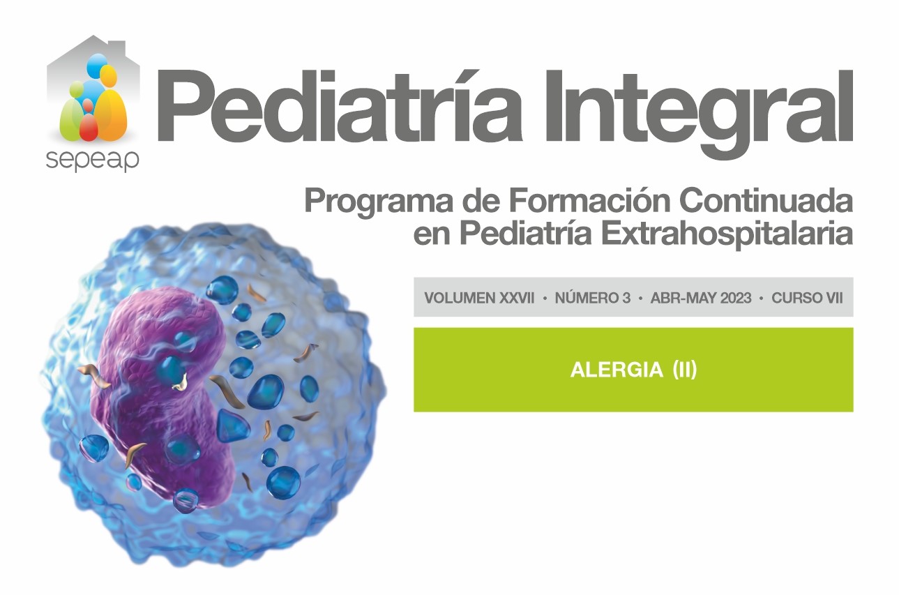 Pediatría Integral - Número 3 de 2023 dedicado a Alergia II