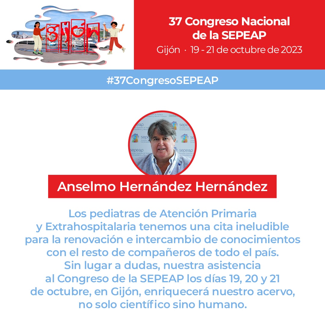 Cita Anselmo Hernández, 37 Congreso de la SEPEAP