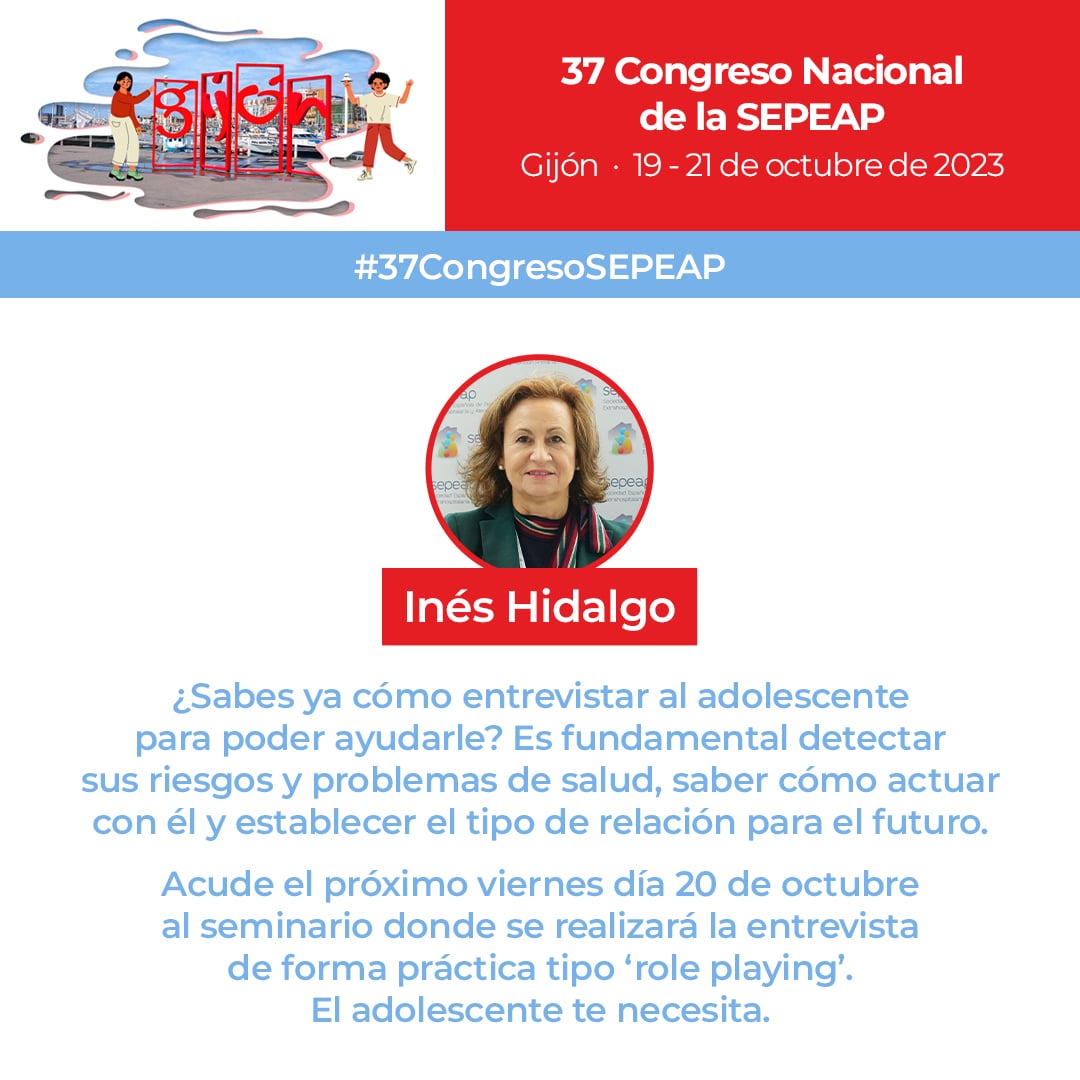 Inés Hidalgo, taller 37 Congreso de la SEPEAP