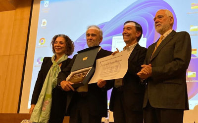 El doctor Pellegrini recibe la medalla del XXXV Memorial Guillermo Arce y Ernesto Sánchez-Villares