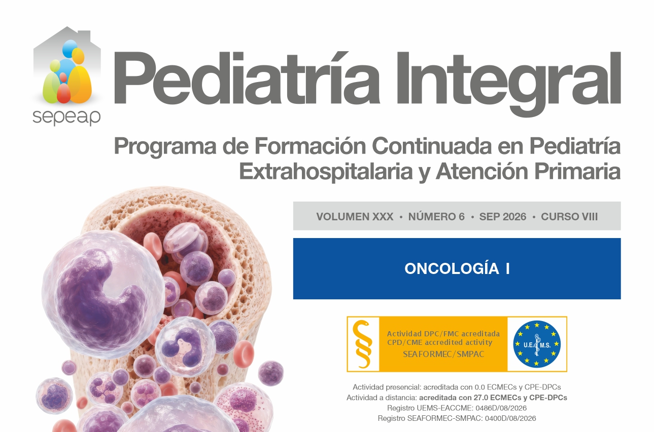 Nuevo número de Pediatría Integral dedicado a dermatología